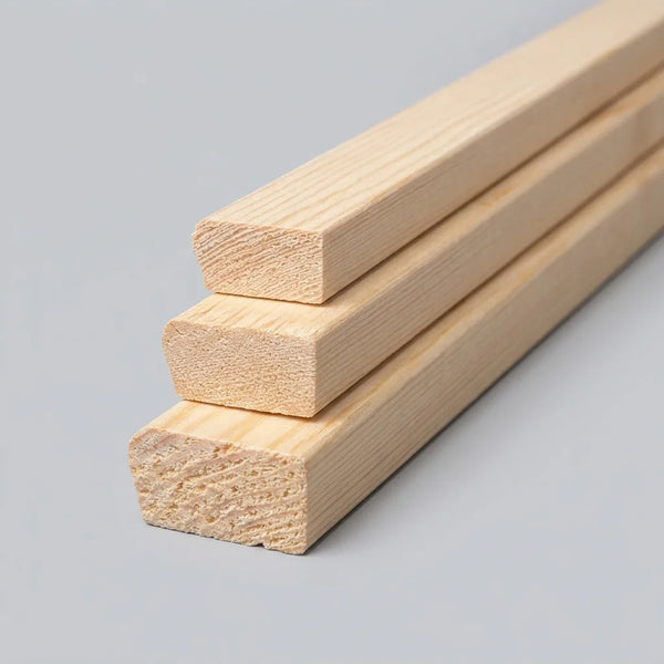 İz Yapmayan Pahlı Kanvas Şase Profili 1 Metre | Ahşap Tablo Çıtası