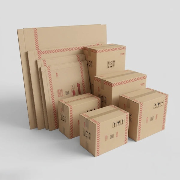 Çift Oluklu E-Ticaret Kolisi | Tablo, Kanvas ve Çerçeve Kargo Kutusu